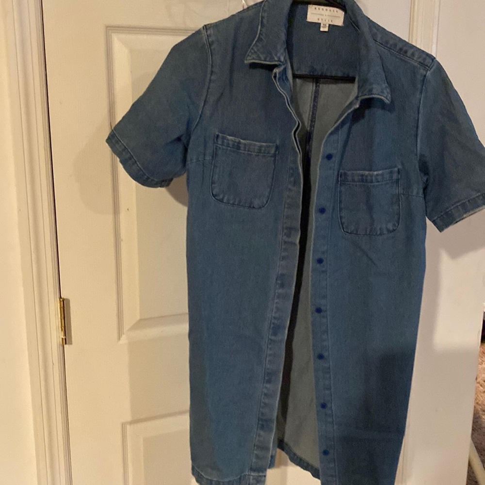 Jean dress.